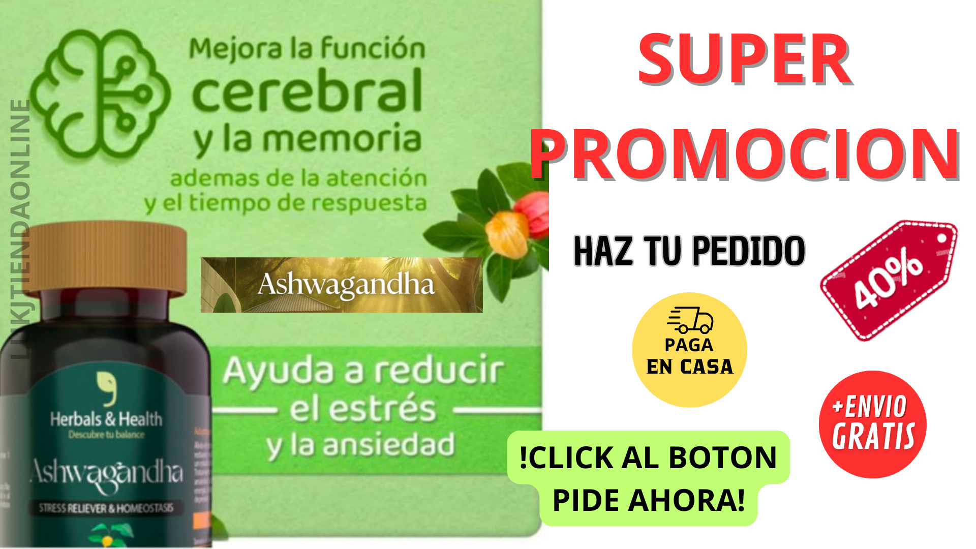ASHWAGANDHA - EQUILIBRIO Y ENERGIA
