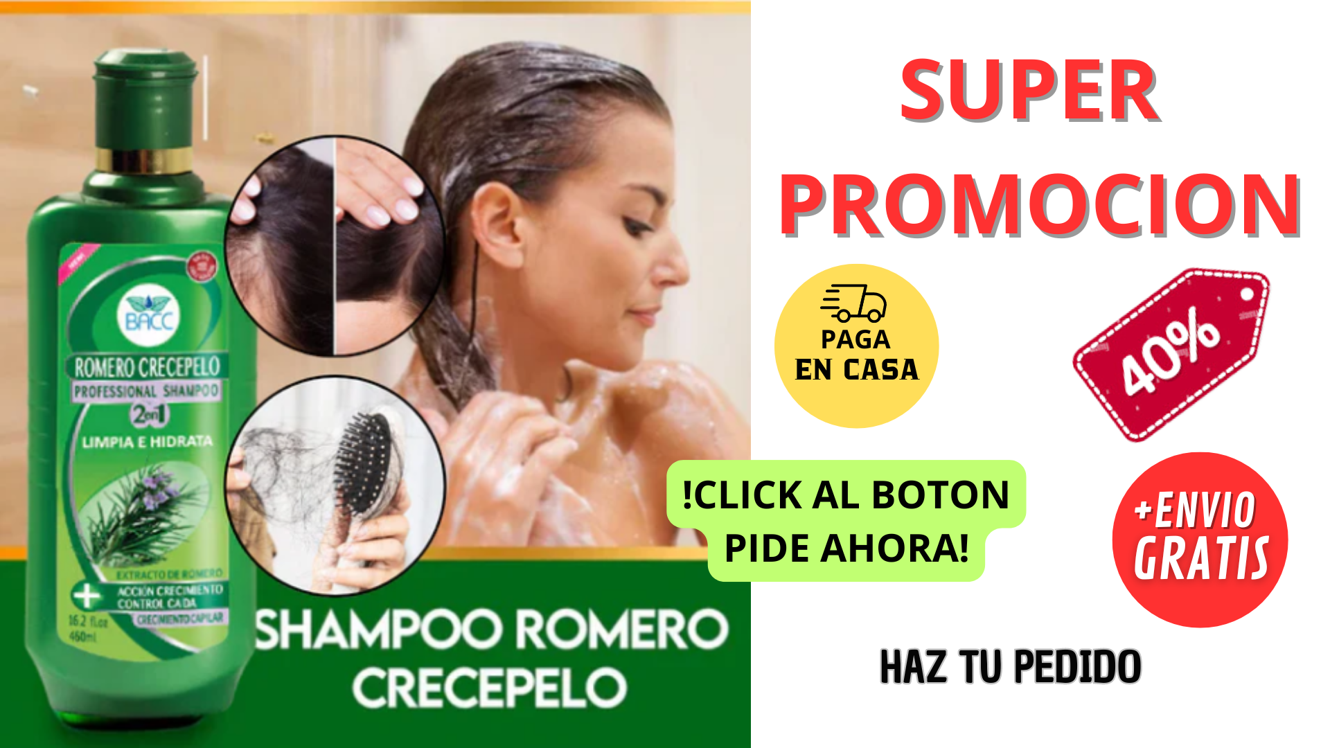 SHAMPOO ROMERO CRECEPELO