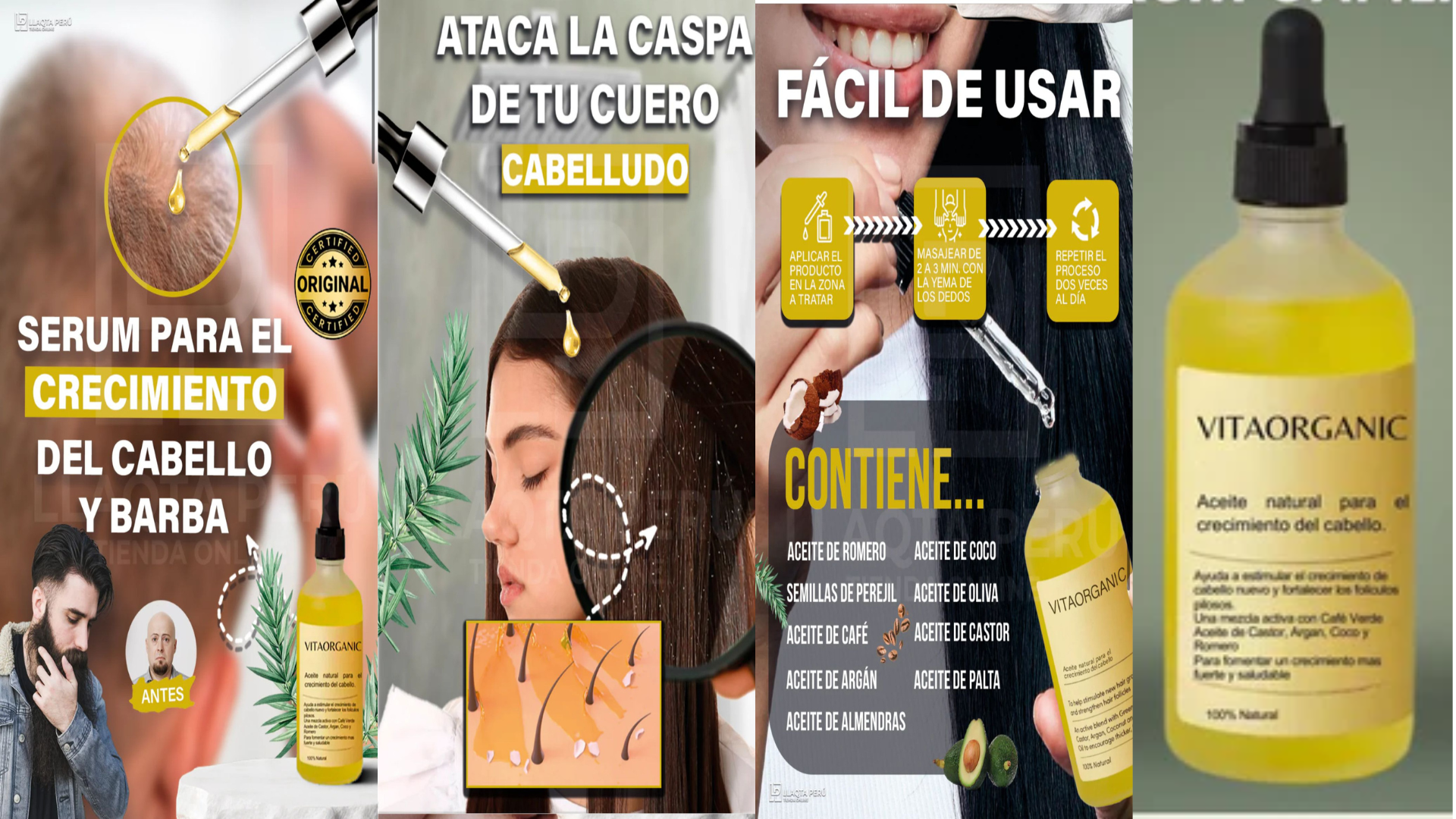 VITAORGANIC SERUM CAPILAR