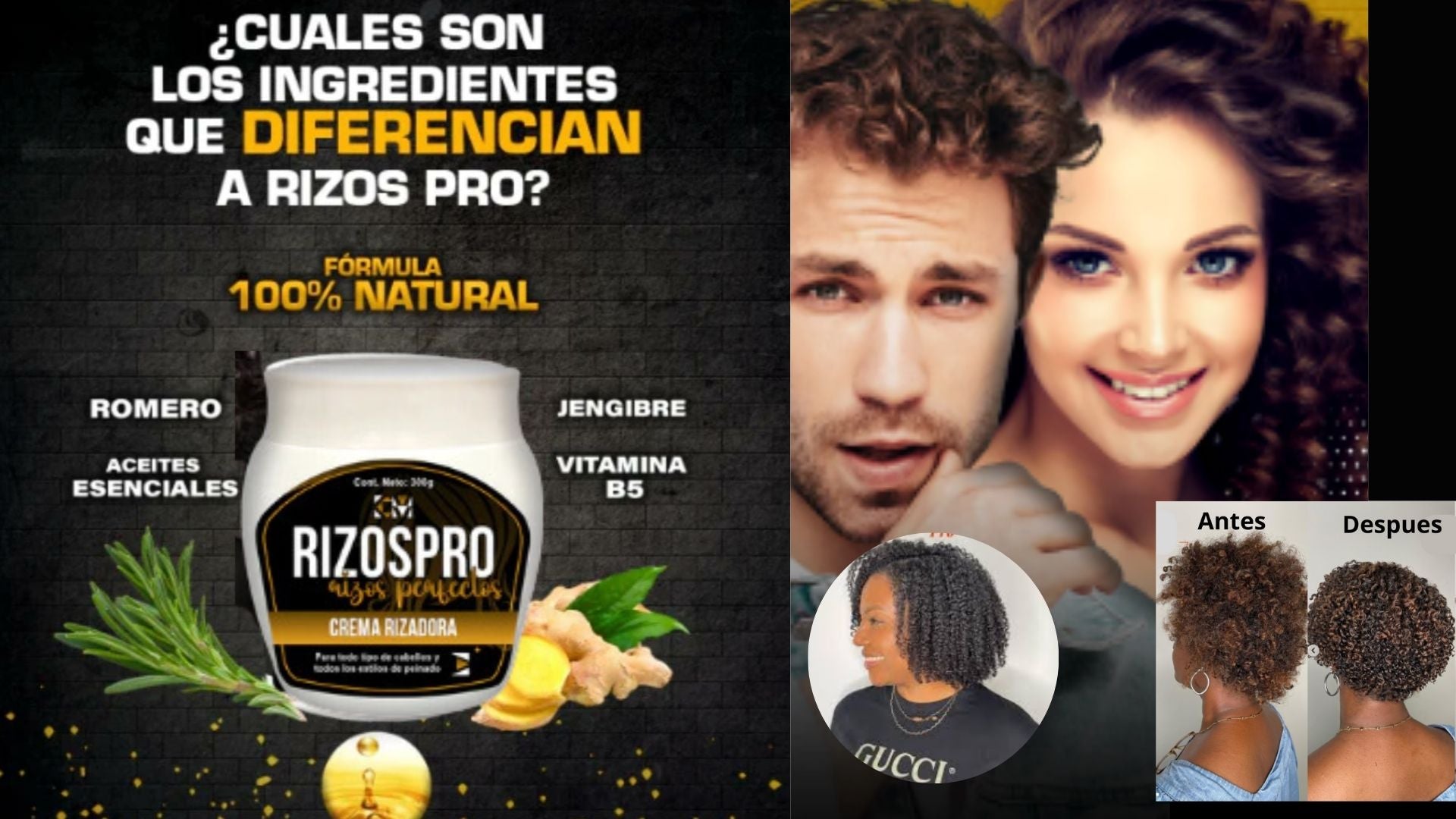 CREMA RIZADORA INSTANTÁNEA - RIZOS PRO