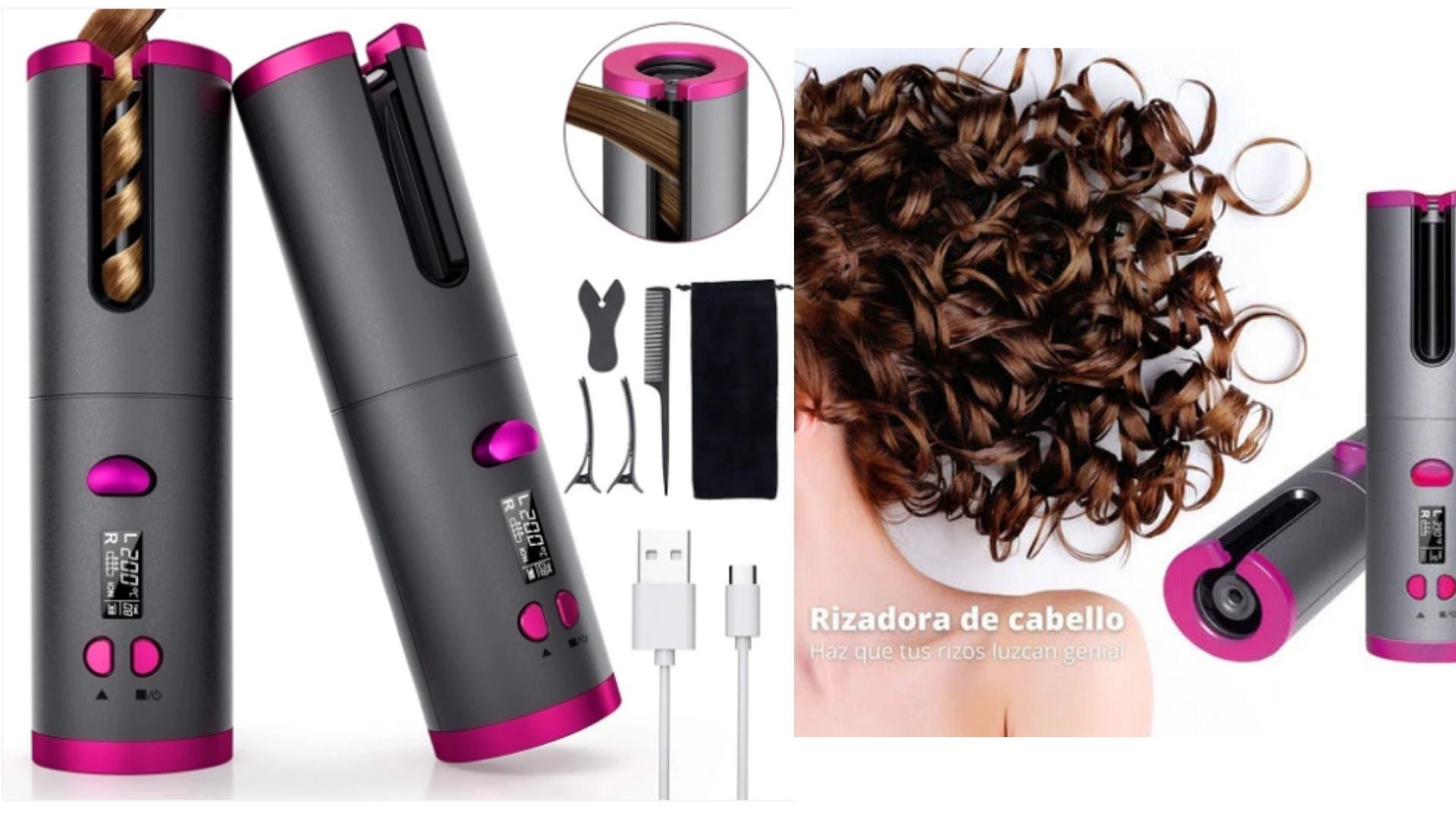 RIZADOR AUTOMÁTICO DE CABELLO