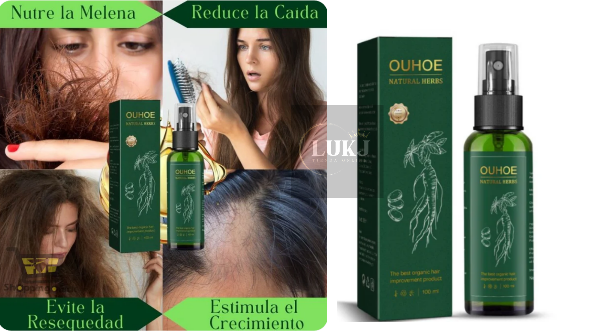 SUERO CAPILAR PARA EL CRECIMIENTO DE CABELLO - OUHOE