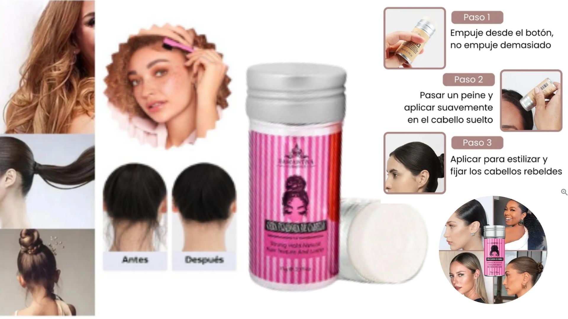 CERA FIJADORA DE CABELLO ANTIFRIZZ