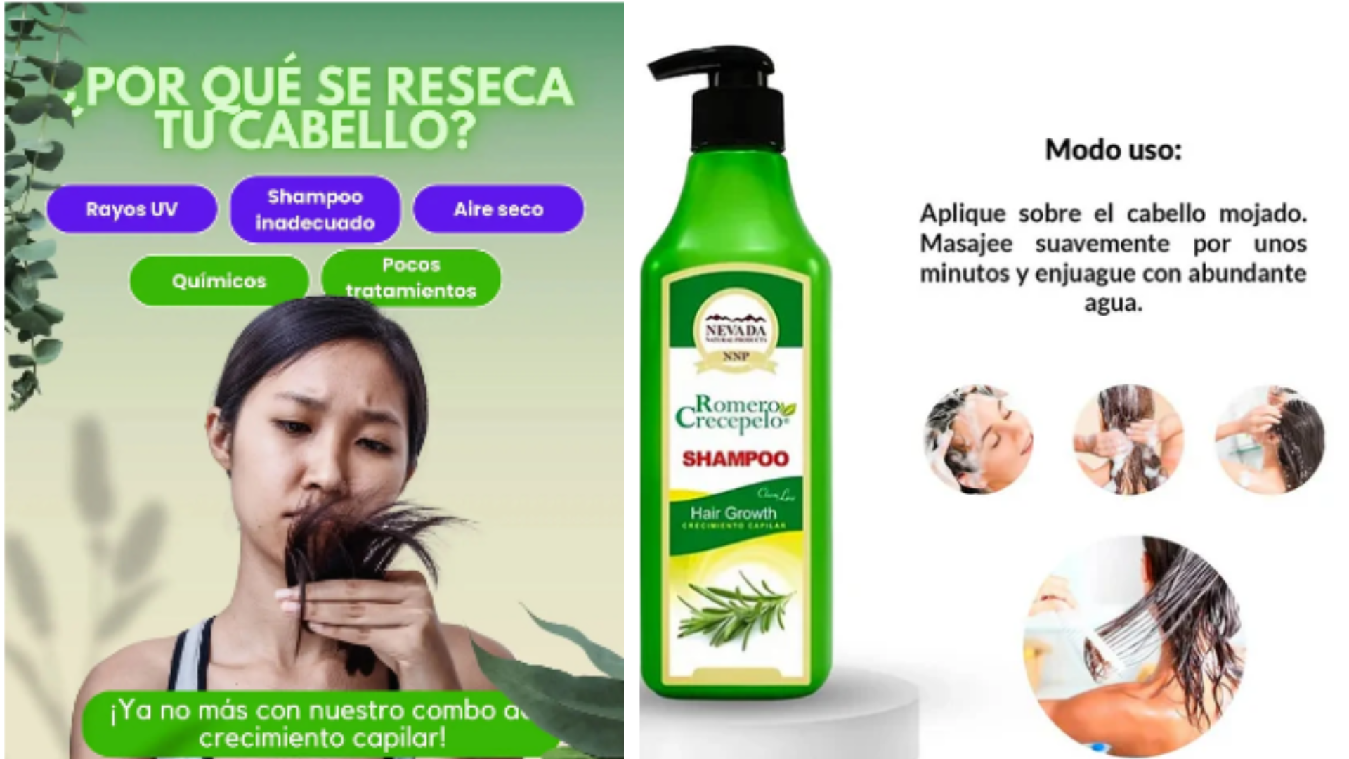 SHAMPOO ROMERO CRECEPELO