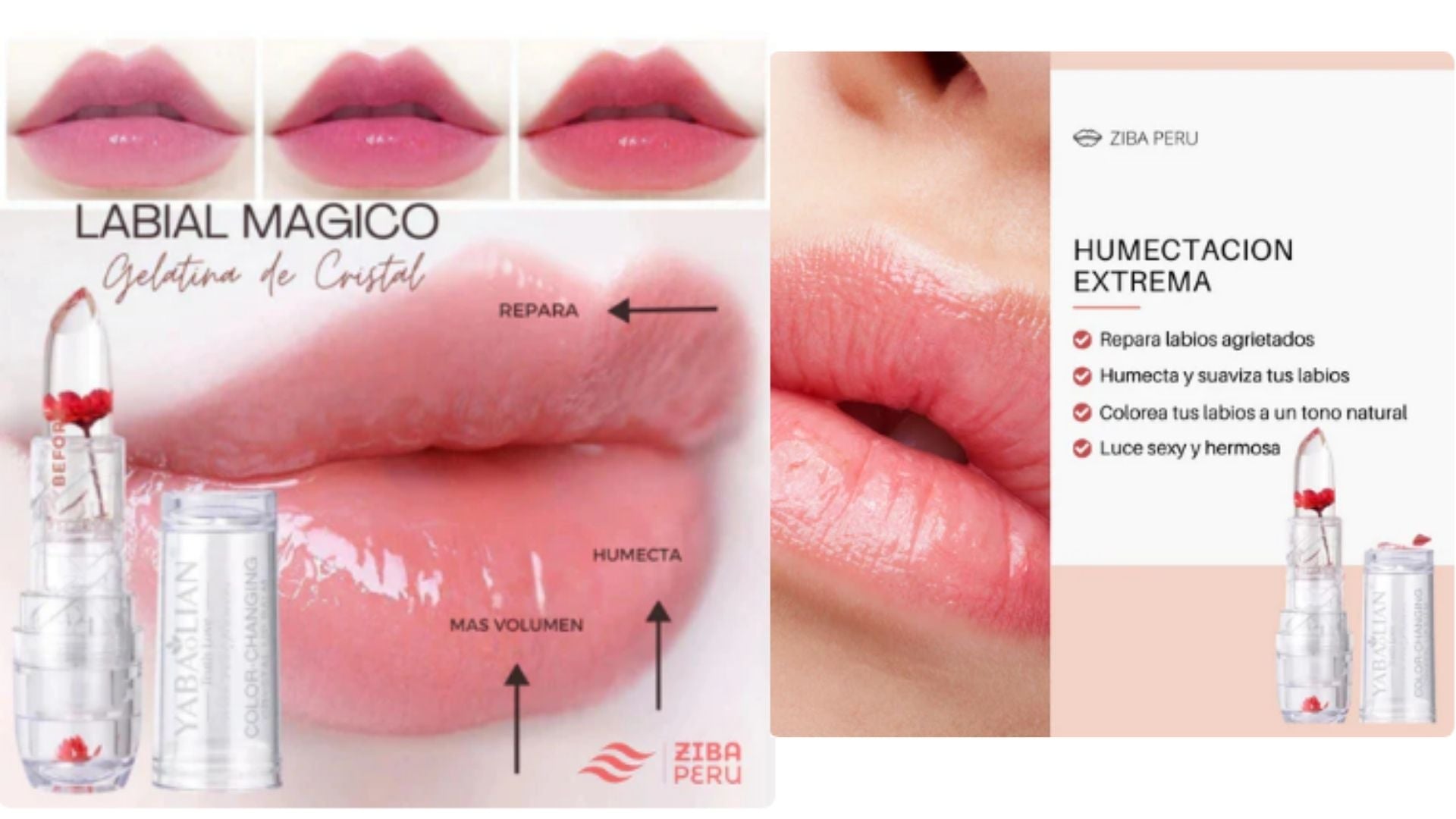 BÁLSAMO LABIAL MÁGICO - OFERTA 3X1