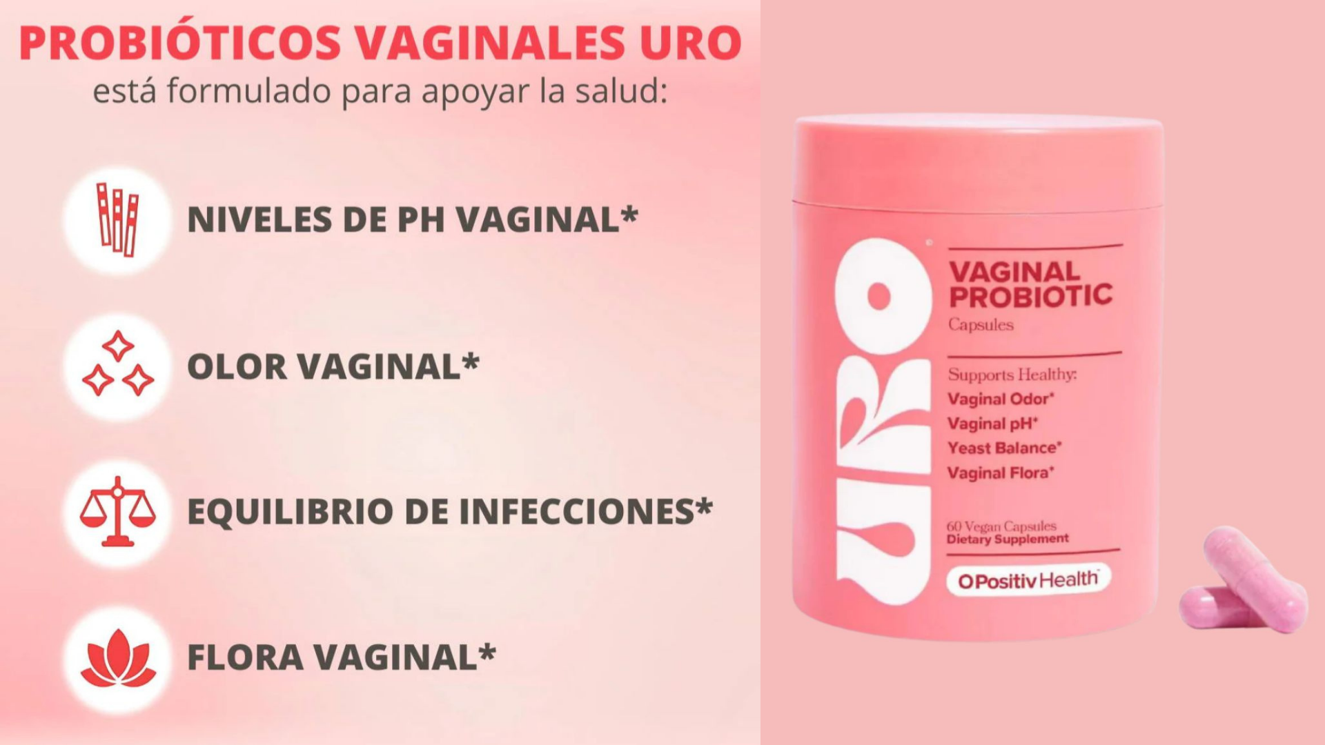 URO - PROBIOTICO VAGINAL NATURAL