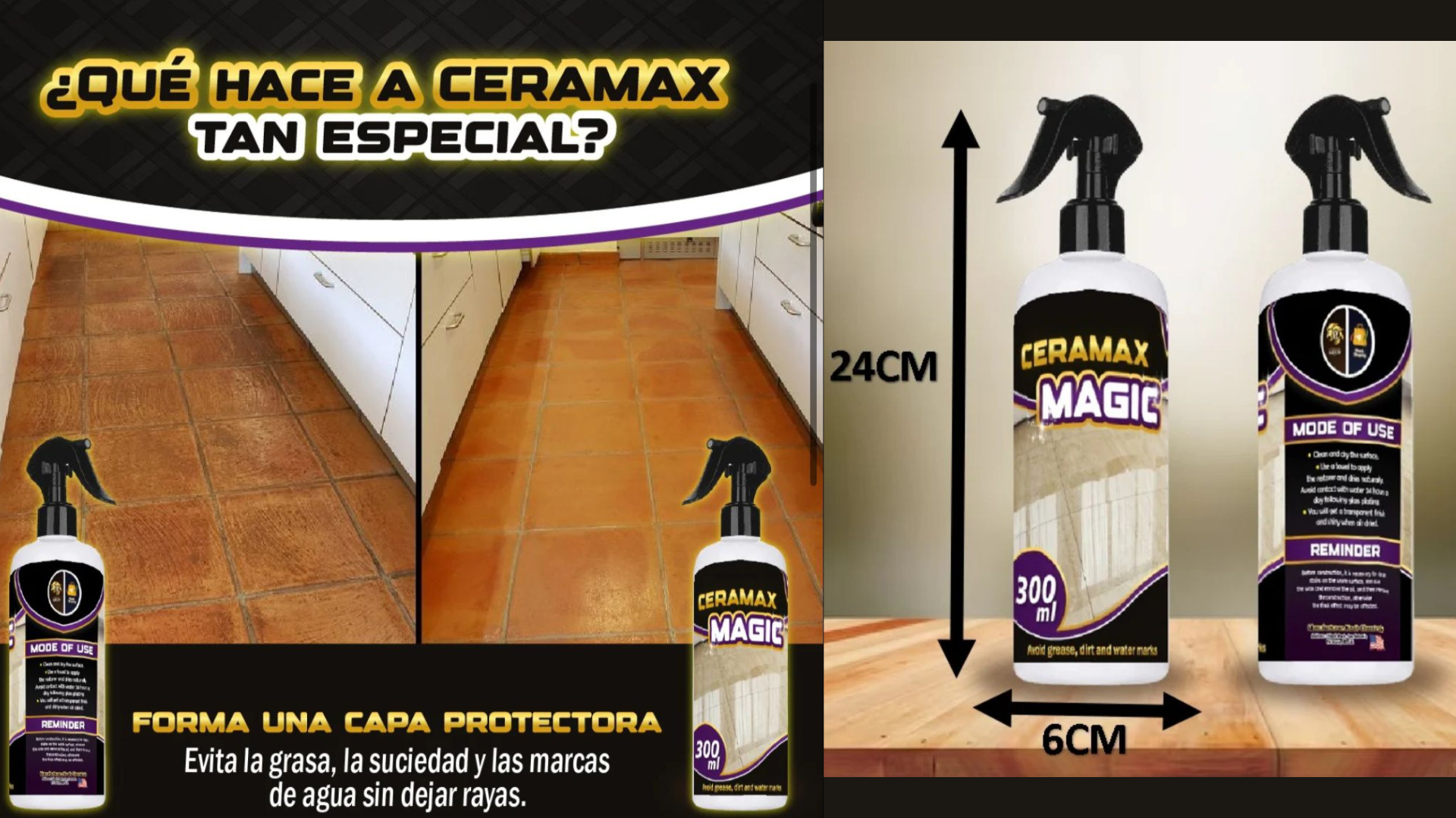 RESTAURADOR DE CERÁMICA - CERAMAX MAGIC